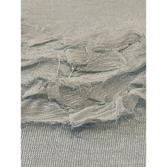 Talbots Woman Petites Large Lt Blue Scoop Neck 1/2 Sleeve Modal/Silk LW - Picture 10 of 16